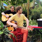 Musical entertainment at the birthday party of Johannes Schlöder